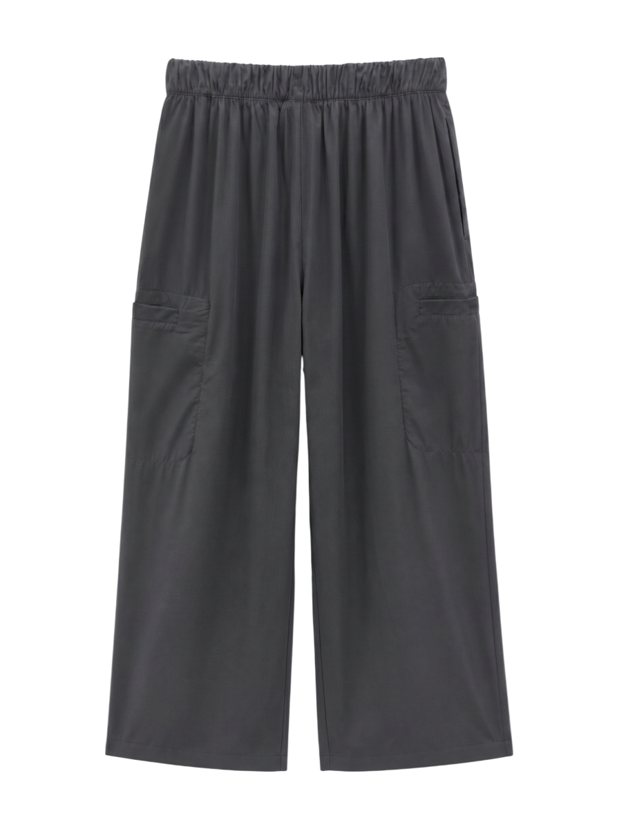 NB GREY ワイドパンツ
