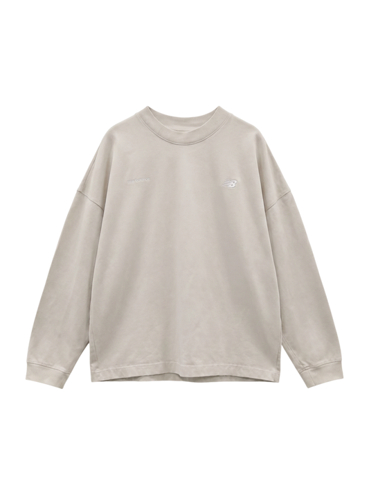 NB GREY ロングスリーブ