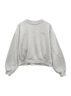 NB Grey クルースウェットシャツ