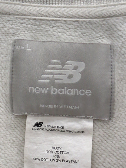 NB Grey クルースウェットシャツ