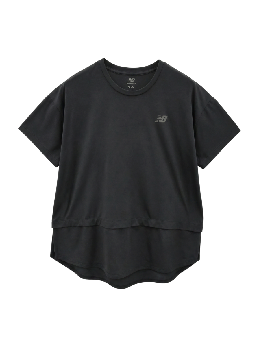 Seasonal Drapy オーバーサイズドショートスリーブTシャツ
