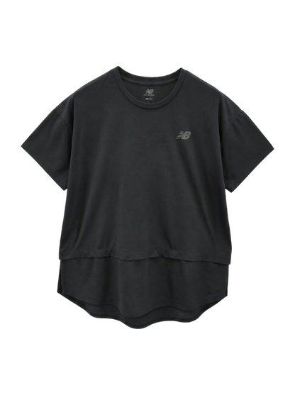 Seasonal Drapy オーバーサイズドショートスリーブTシャツ