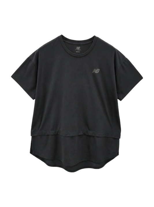 Seasonal Drapy オーバーサイズドショートスリーブTシャツ