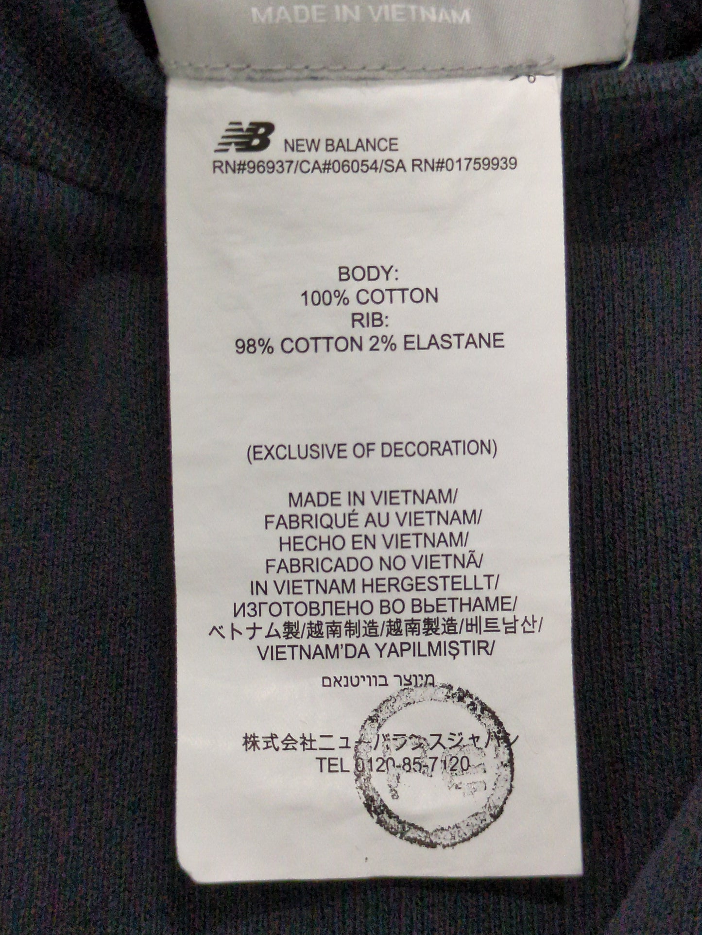 NB Grey クルースウェットシャツ