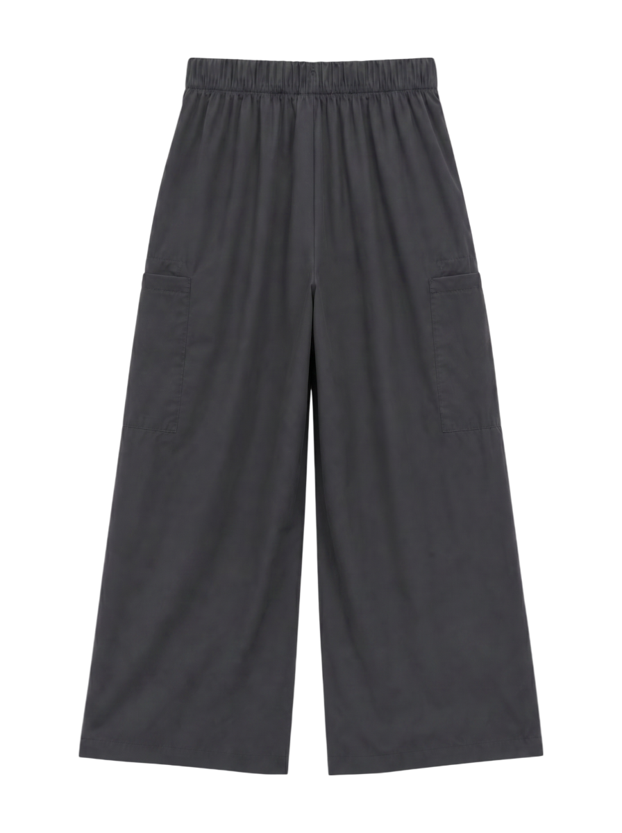 NB GREY ワイドパンツ