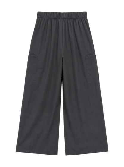NB GREY ワイドパンツ