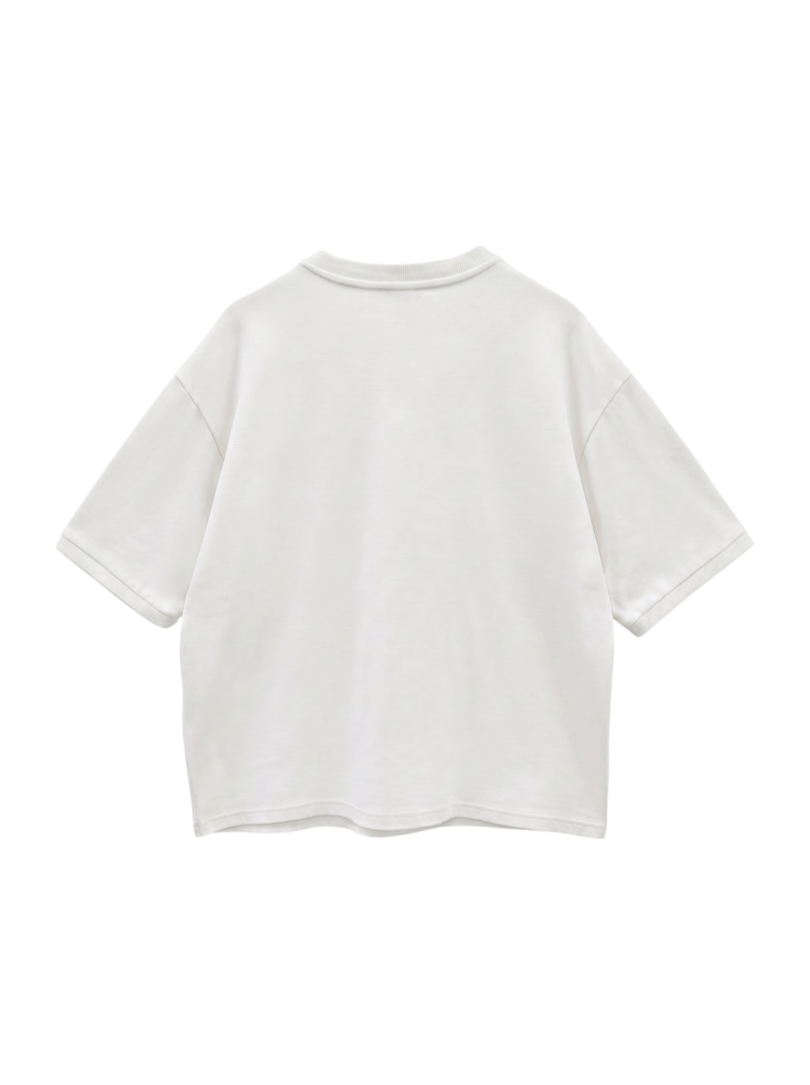 ダブルフェイスリラックスフィットTシャツ