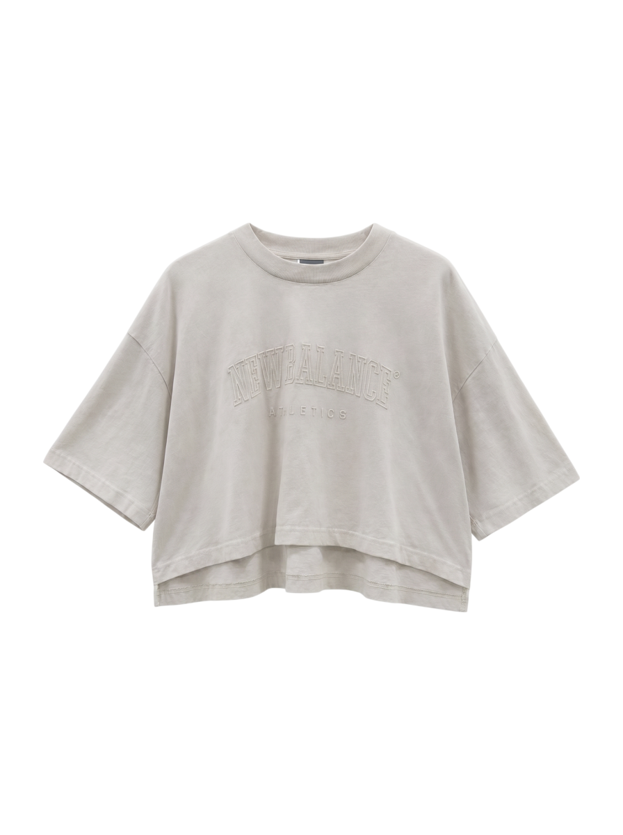 エンボスグラフィック ジャージショートスリーブTシャツ