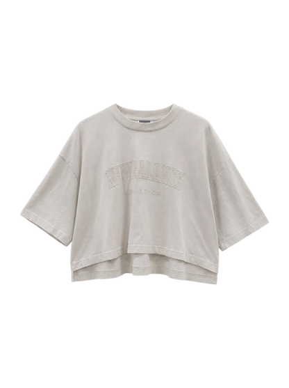 エンボスグラフィック ジャージショートスリーブTシャツ
