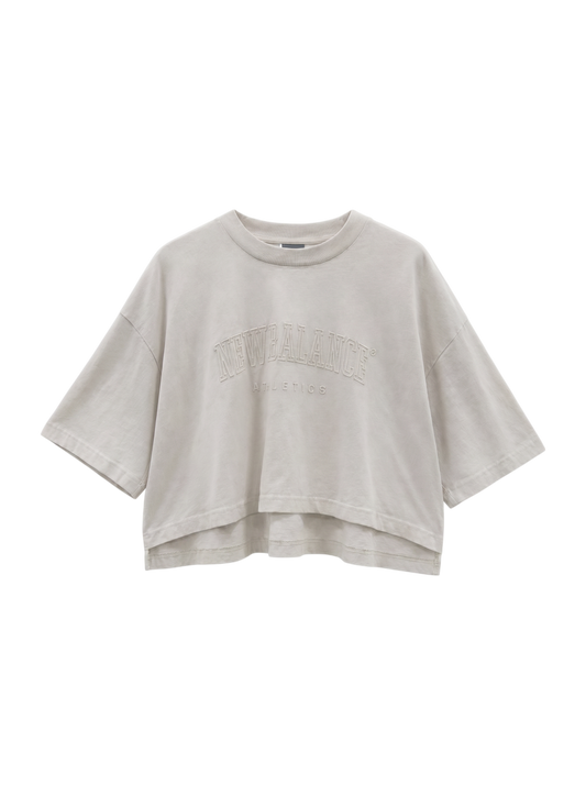 エンボスグラフィック ジャージショートスリーブTシャツ