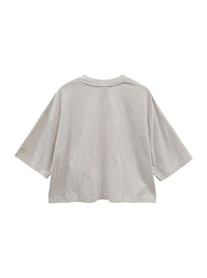 エンボスグラフィック ジャージショートスリーブTシャツ