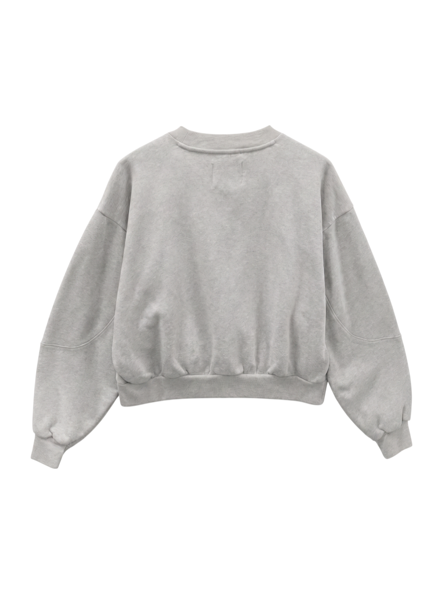 NB Grey クルースウェットシャツ