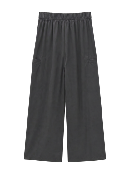NB GREY ワイドパンツ