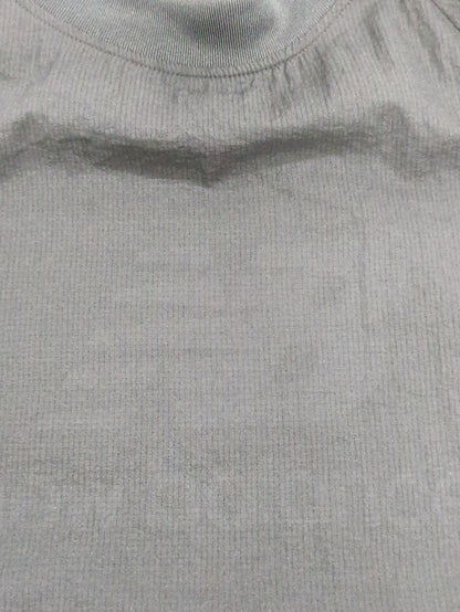 NB Grey ウーブン Tシャツ