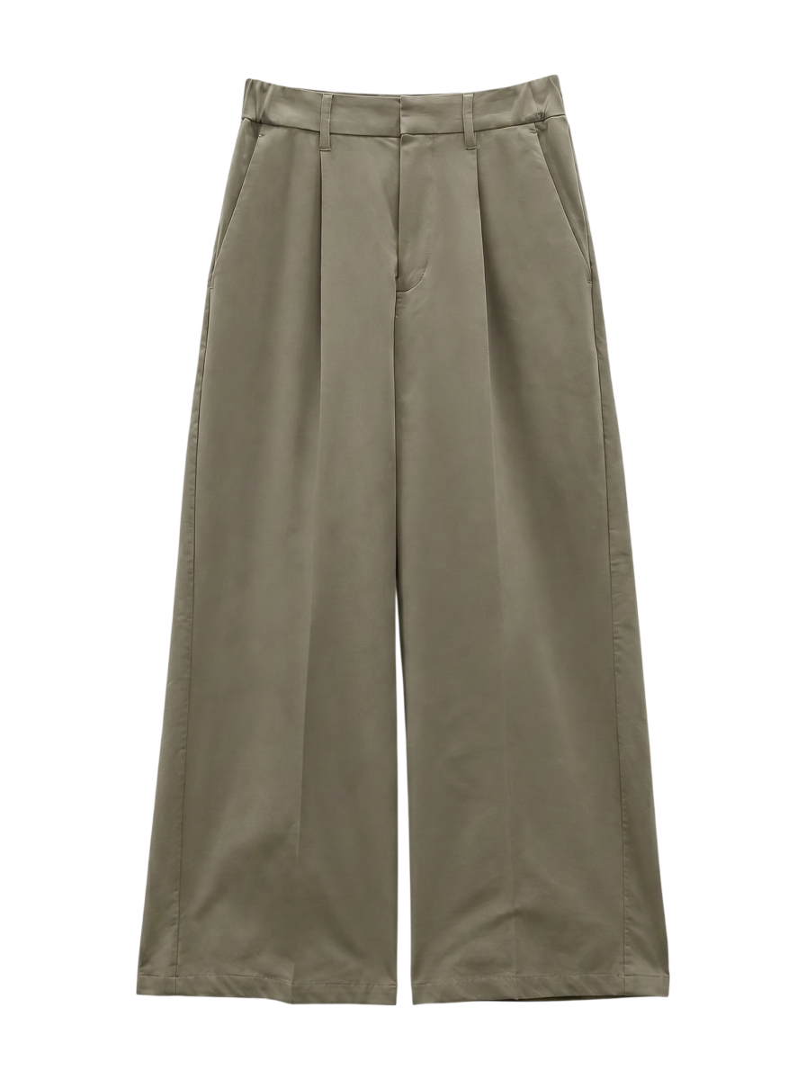 MET24 Tuck Wide Pants