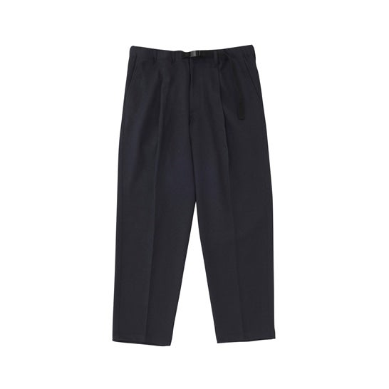 MFO ウールライクタックテーパードパンツ