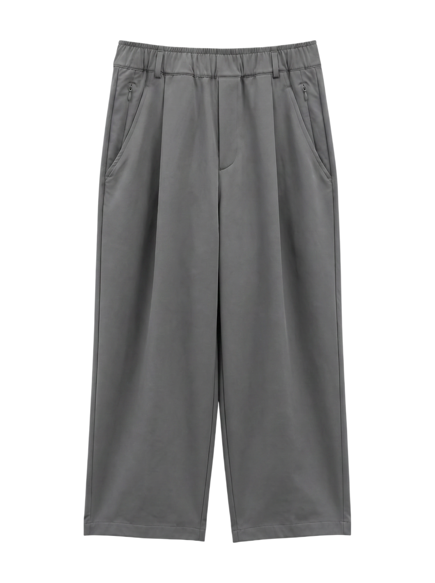 NB GREY ワイド パンツ