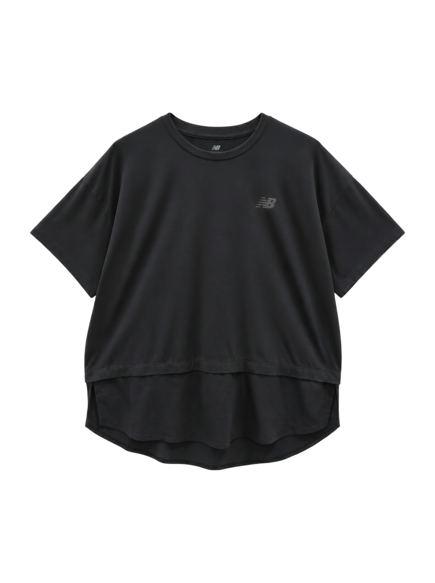 Seasonal Drapy オーバーサイズドショートスリーブTシャツ