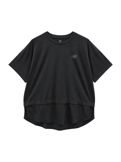 Seasonal Drapy オーバーサイズドショートスリーブTシャツ