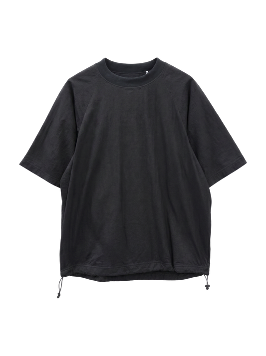 NB Grey ウーブン Tシャツ