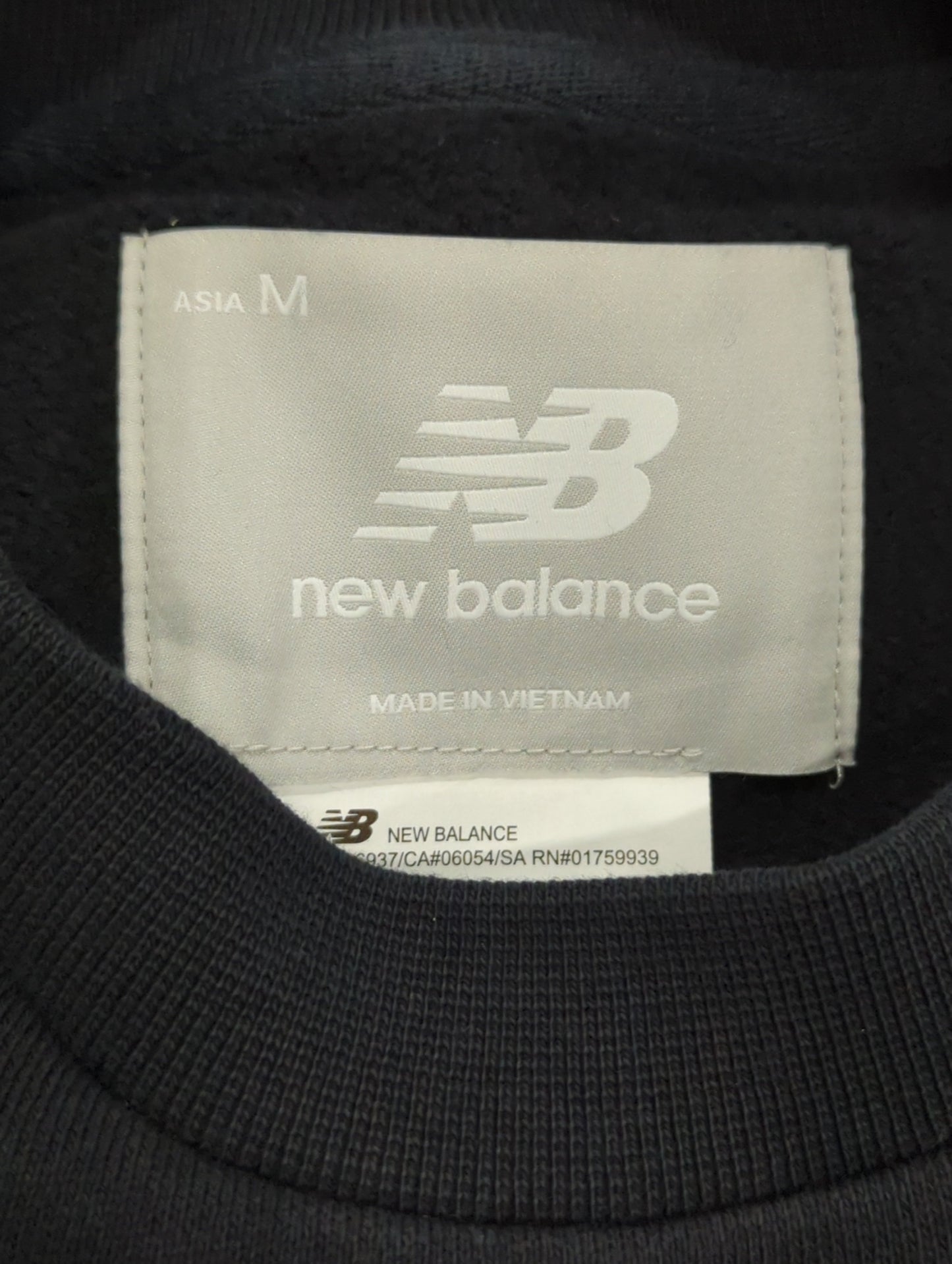 NB Grey クルースウェットシャツ