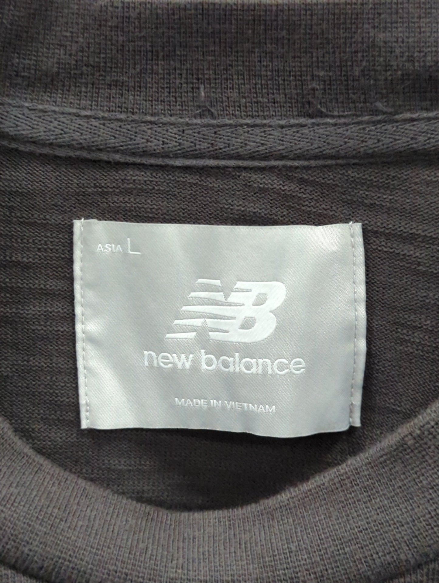 NB GREY ロングスリーブ