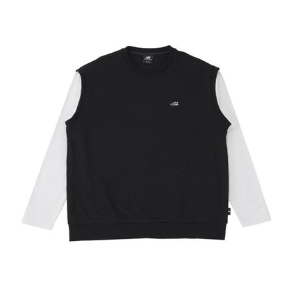 MFO シューワッペンレイヤード風プルオーバー