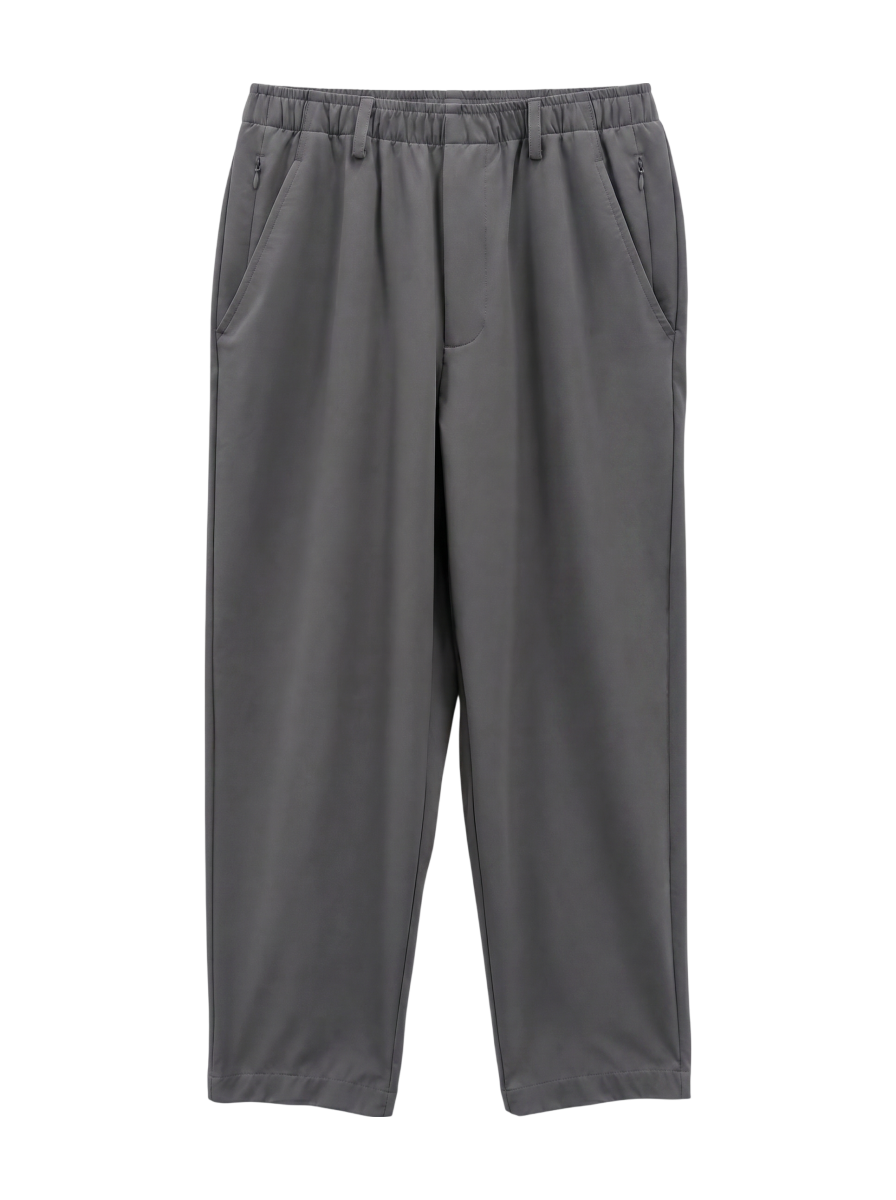 NB GREY テーパードパンツ