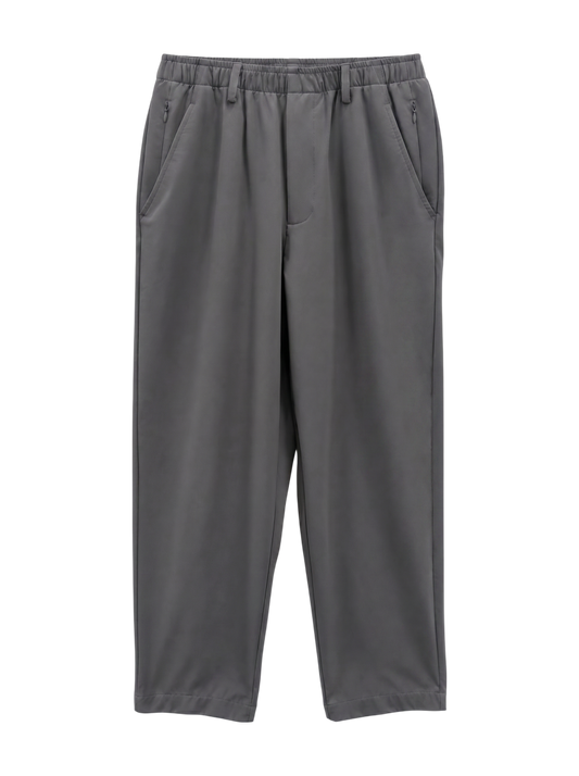 NB GREY テーパードパンツ