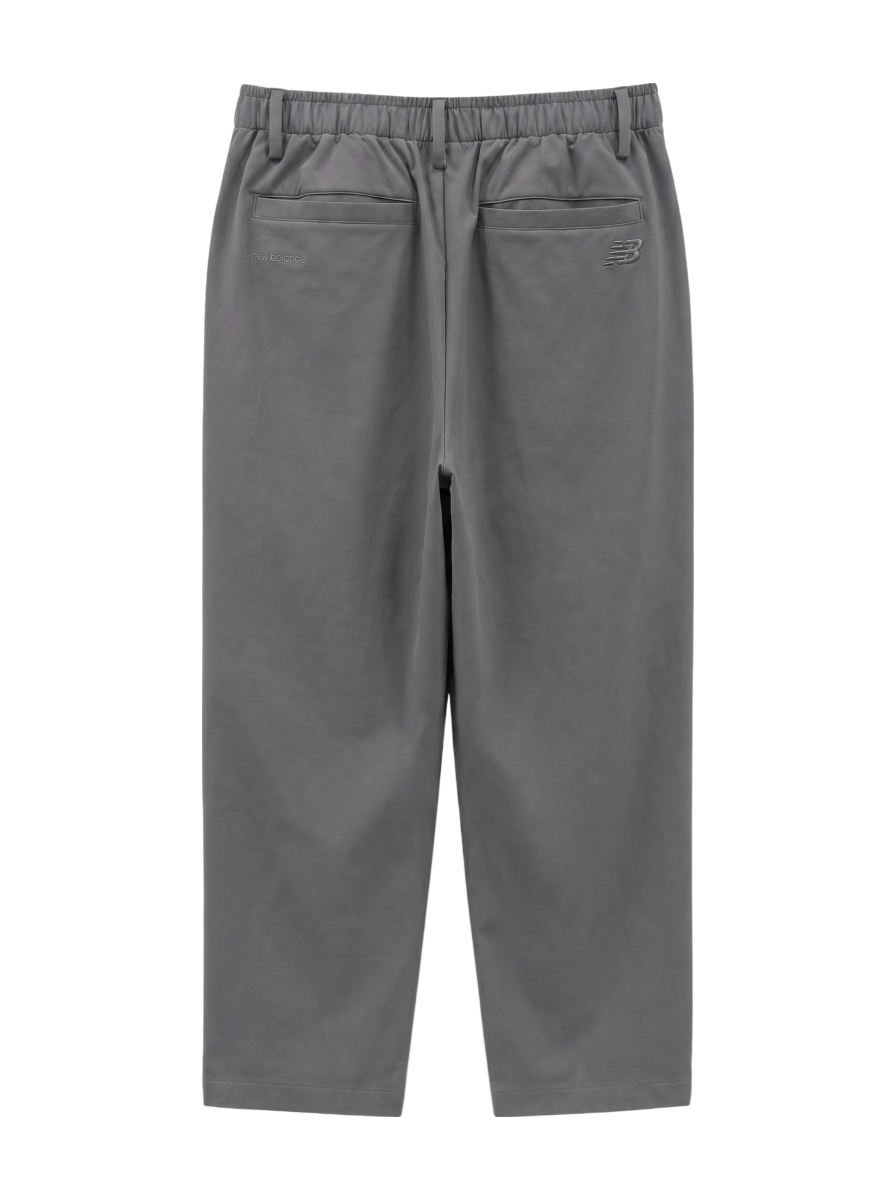 NB GREY テーパードパンツ