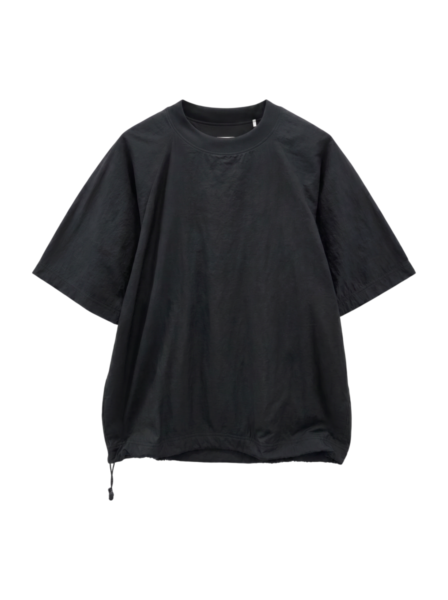 NB Grey ウーブン Tシャツ