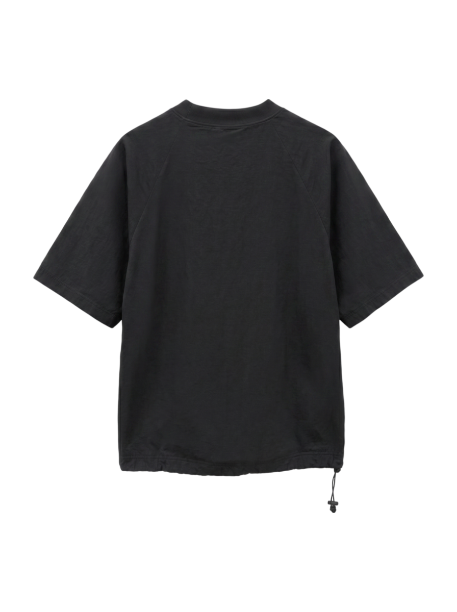 NB Grey ウーブン Tシャツ