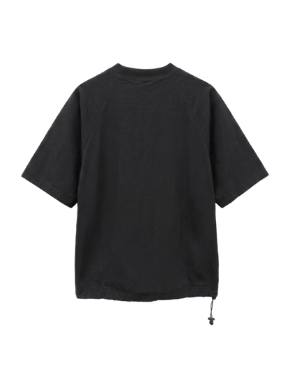 NB Grey ウーブン Tシャツ