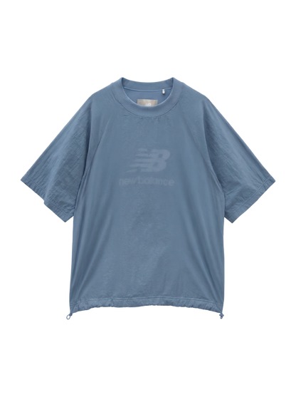 NB Grey ウーブン Tシャツ