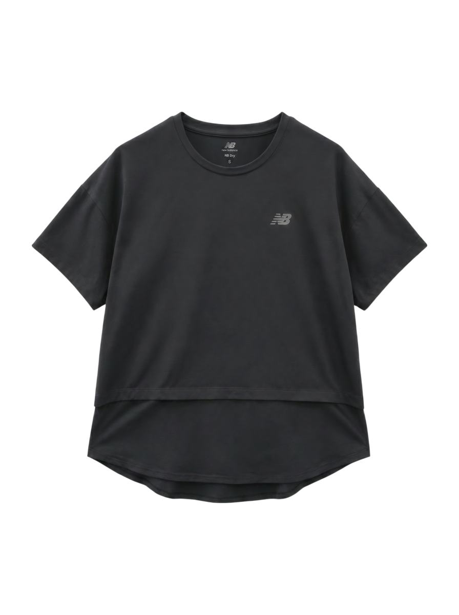 Seasonal Drapy オーバーサイズドショートスリーブTシャツ