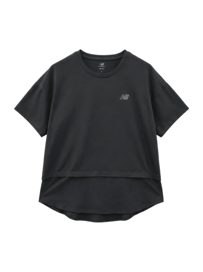 Seasonal Drapy オーバーサイズドショートスリーブTシャツ