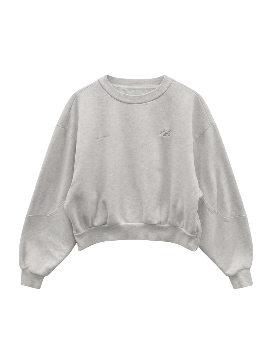 NB Grey クルースウェットシャツ
