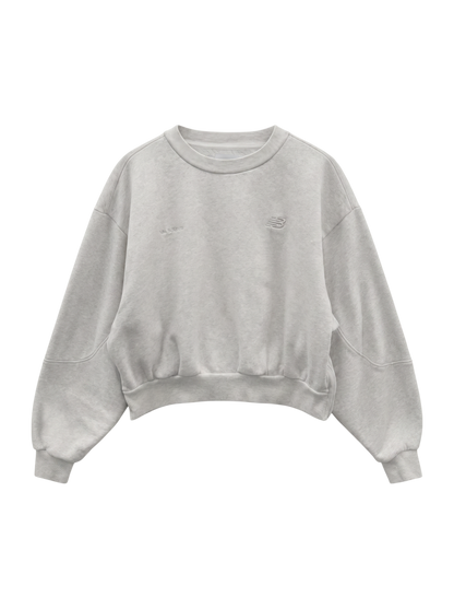NB Grey クルースウェットシャツ