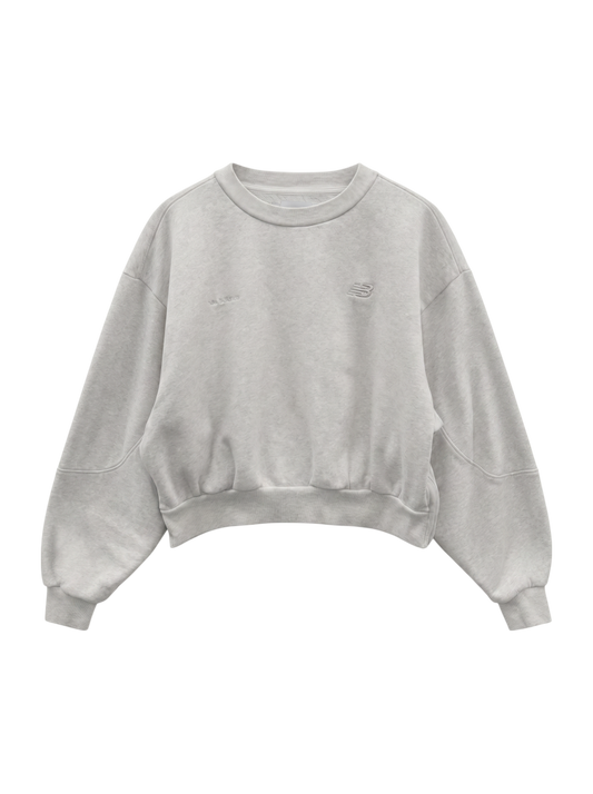 NB Grey クルースウェットシャツ