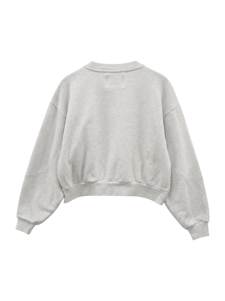 NB Grey クルースウェットシャツ
