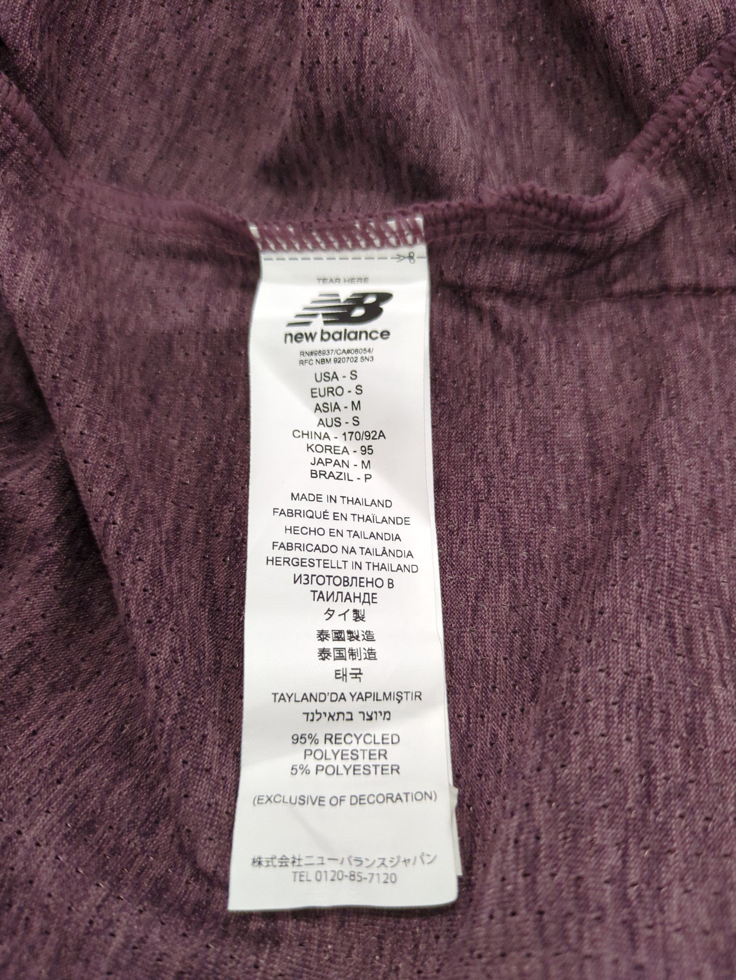 Athletics ランロングスリーブTシャツ