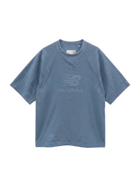 NB Grey ウーブン Tシャツ
