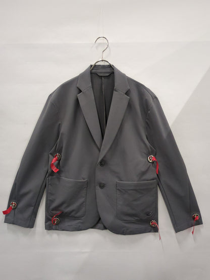 NB GREY シングルジャケット