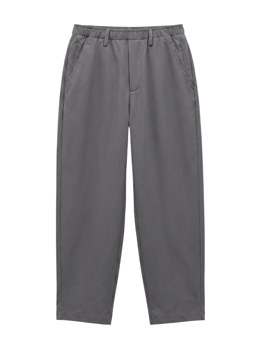 NB GREY テーパードパンツ