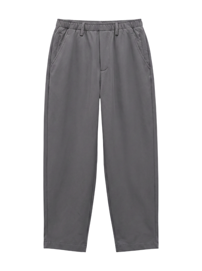 NB GREY テーパードパンツ