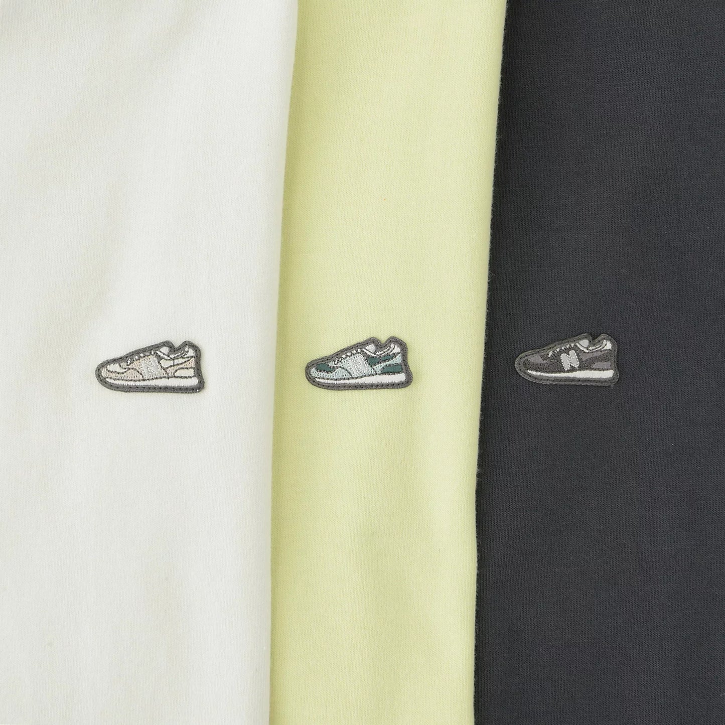 シューパッチボックスシルエットTシャツ