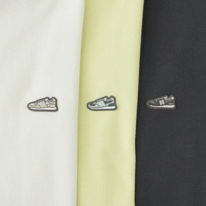 シューパッチボックスシルエットTシャツ