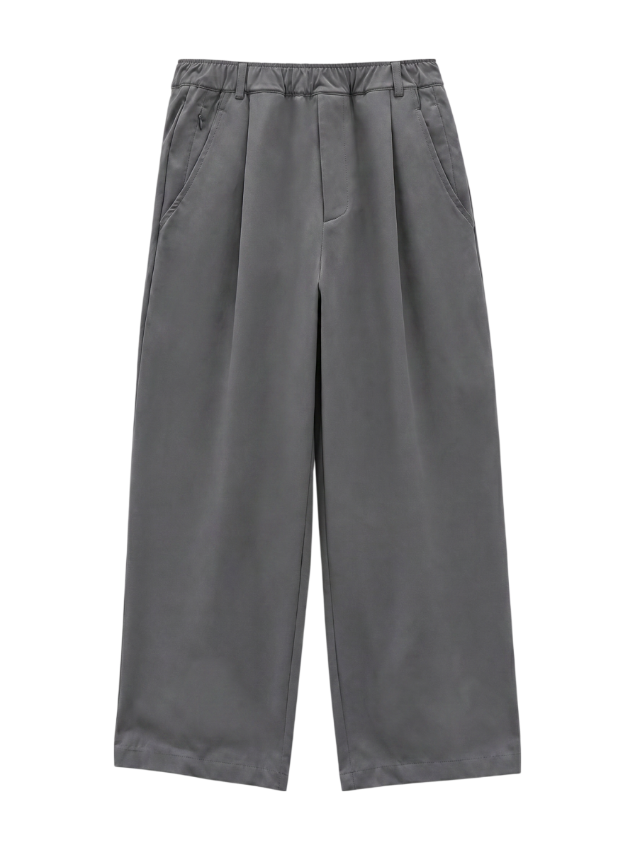 NB GREY ワイド パンツ