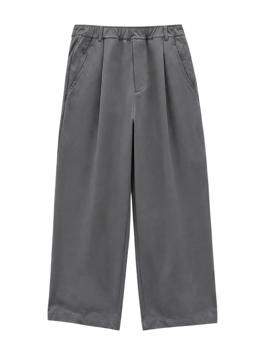 NB GREY ワイド パンツ