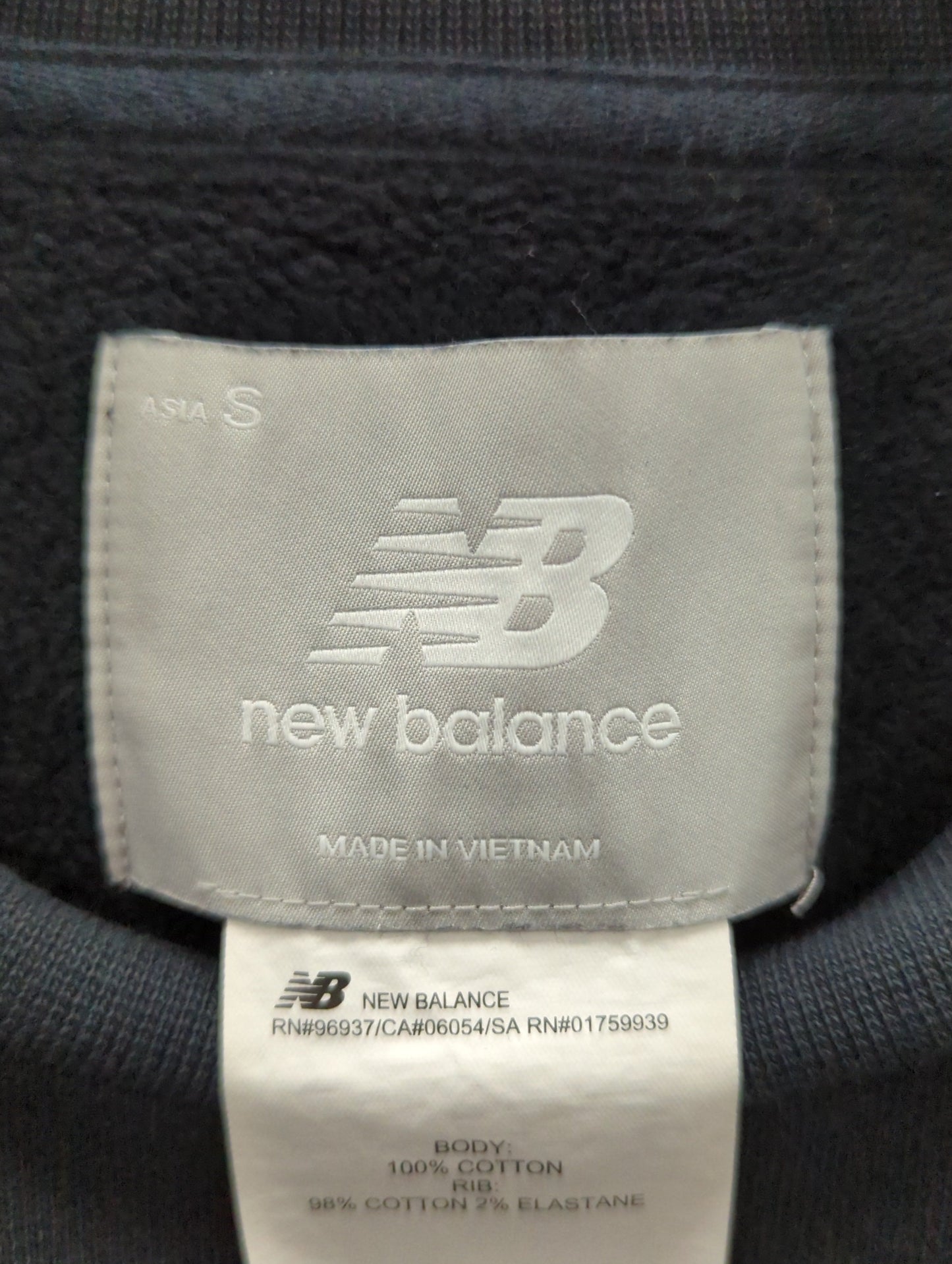 NB Grey クルースウェットシャツ